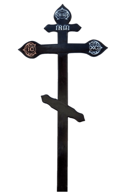 Крест (сосна) резной Р35