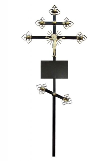 Крест металлический P59