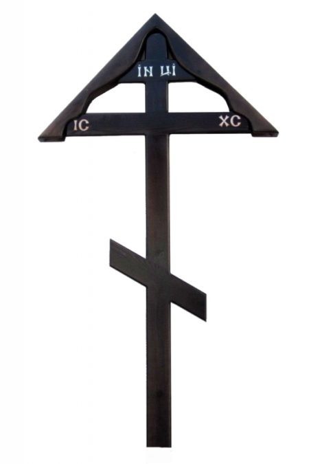 Крест (сосна) резной P34