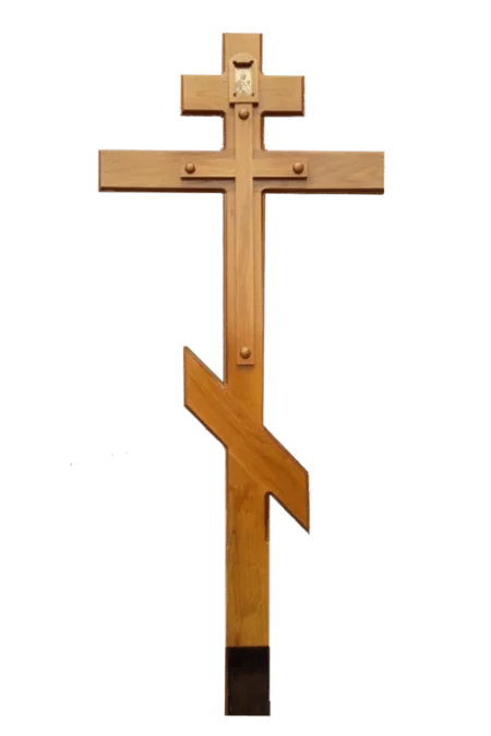 Крест (дуб) c иконою P47